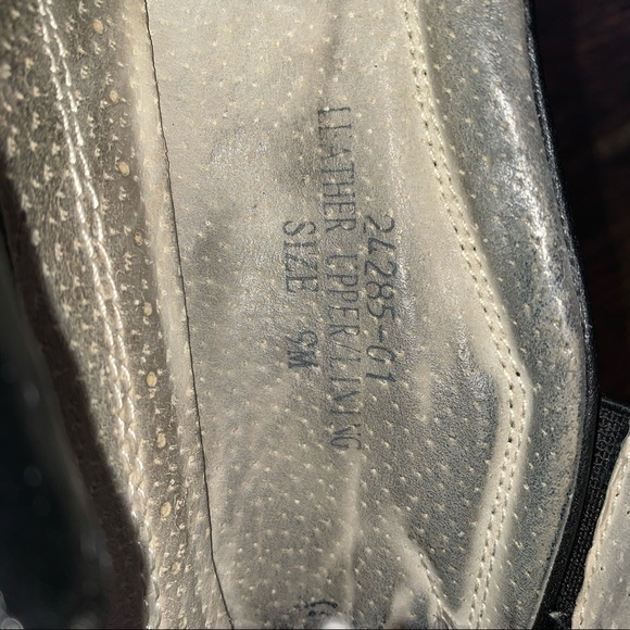 STACY ADAMS Black Slip On Loafer Dress Shoes size 9 - Picture 9 of 9